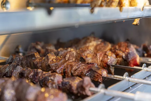 Brasilianisches Churrasco auf dem Grill