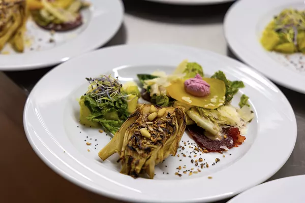 vegane vorspeise von Amaral's catering